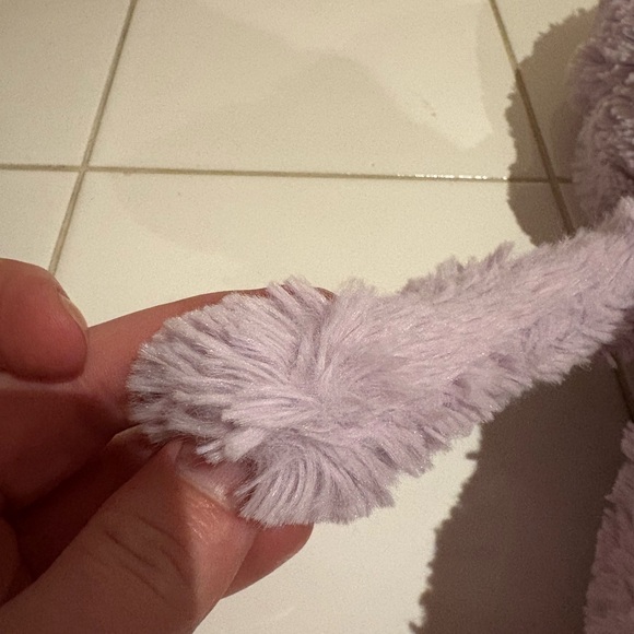 Jellycat Medium Bashful Bunny Purple Lilac Lavender Plush Stuffed Animal 12” - Picture 10 of 13